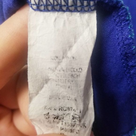 Soprano tank top block color small s 2 tone color way - Picture 4 of 4